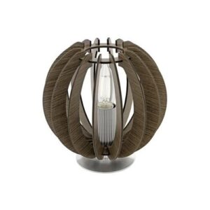 Asztali E14 1x40W sötétbarna COSSANO