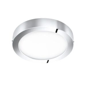 FUEVA 1LED-es mennyezeti 22W@ 30cm krómos 3000K IP44
