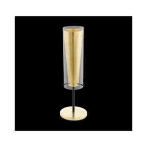 PYTON GOLD asztali E27 1x60W fekete