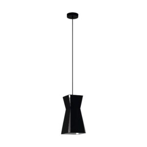Függeszték E27 1x40W 18cm fekete/fehér VALECRO E27 1X40W