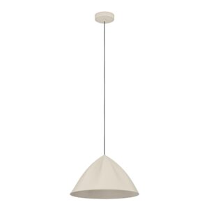 PODERE Függ. E27 1x40W homok szín