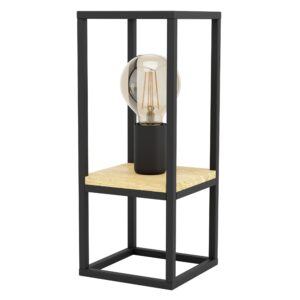 LIBERTAD Asztali E27 1x40W fek./fa