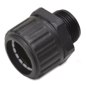 UNIVOLT SGL4040 CSŐCSATLAKOZÓ FEKETE TÖMSZELENCE, GÉGECSŐHÖZ
