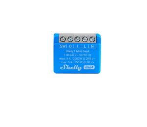 Shelly egy áramk. Wi-Fi+BT relé @ ALL-REL-PLUSMINI1-R4