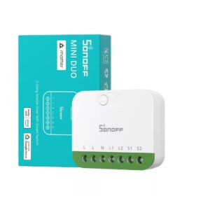 SONOFF MINI DUO 2-GANG WIFI@ SON-REL-MINI-2GS