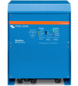 QUATTRO inverter beépített akkumulátortöltővel 48V/15000VA/200A-100A/100A 230V VE.Bus