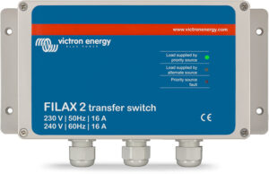 FILAX 2 átkapcsoló CE 110V/50Hz-120V/60Hz