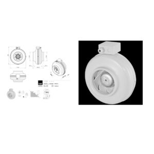RUCK RS 200L 10 CSŐ VENTILÁTOR