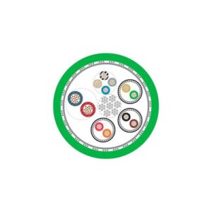ÖLFLEX® SERVO 728 CY(4x2x0,34+4x0,5) Jeladókábel, 30V, PVC, árnyékolt
