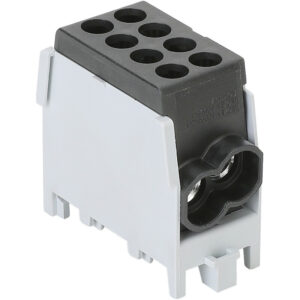 Fővezeték leágazó sorkapocs 2X25+2X25mm2 fekete FLECU-25-25-2F