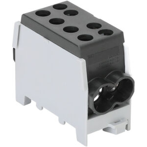 Fővezeték leágazó sorkapocs 2X35+2X25mm2 fekete FLECU-35-25-2F