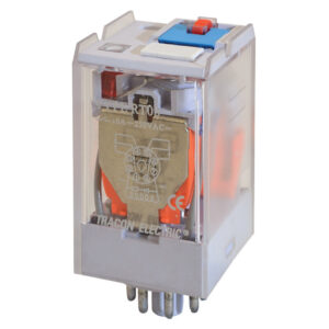 Relé ipari 240V AC 2 váltó
