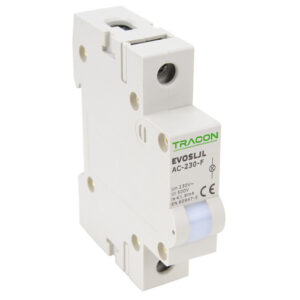 Jelzőlámpa LED-es fehér 230V AC sorolható
