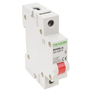 Jelzőlámpa LED-es vörös 230V AC sorolható