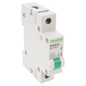 Jelzőlámpa LED-es 24V AC zöld sorolható