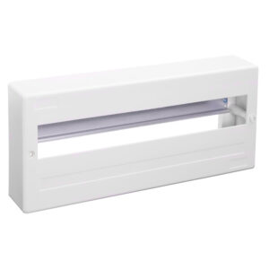Lakáselosztó falon kívüli 1x18modul ajtó nélkül IP42