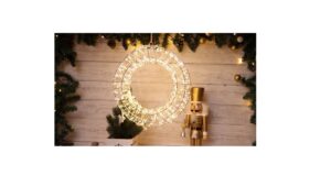XMAS LED karácsonyi koszorú 3000K 3,6W 480LED