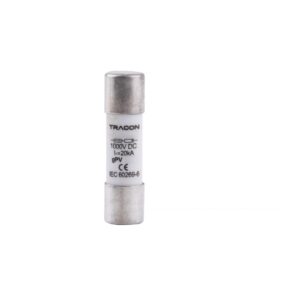 Hengeres biztosíték 16A gPV 1000V DC 10X38*
