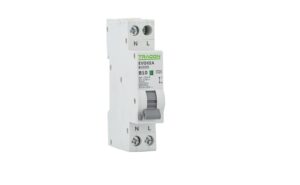 KOMBINÁLT VÉDŐKAPCSOLÓ 16A B 2P 1MOD 30mA 6KA ELEKTRONIKUS