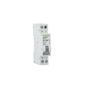 KOMBINÁLT VÉDŐKAPCSOLÓ 16A B 2P 1MOD 30mA 6KA ELEKTRONIKUS