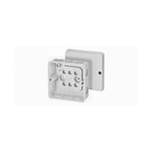 Kötődoboz 88x88x50mm falon kívüli, IP55, 2, 5mm2, csavaros fedél (DE 9320)