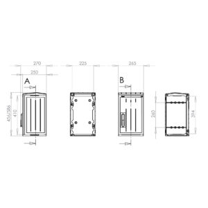 PVT-K 26x44/25 ÜRES SZEKR LÁB NÉLK JB 26x46