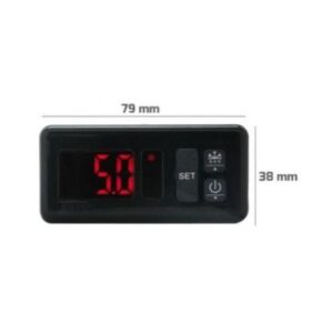 TERMOSZTÁT + SZONDA DIGITÁLIS 230 VAC, 10 kOhm NTC ÉRZÉKELŐVEL