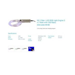 CSILLAGOS ÉGBOLT LED 3X2W RGB 833-006 100x1,5m SZÁL