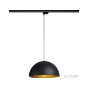 FORCHINI M függesztett ED E27 9,5W fekete/arany