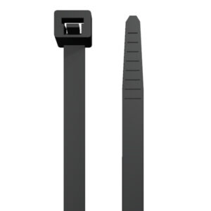 Kábelkötegelő 360x4,8 fekete 100db/csomag
