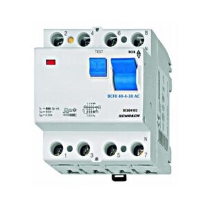 ÁRAMVÉDŐ 40A 4P 30mA AC 6KA