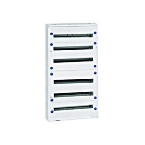 Lakáselosztó falon kívüli 6x33M ajtó nélkül modul160