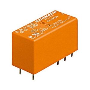 SCHRACK printrelé 2V. 12V/DC 8A