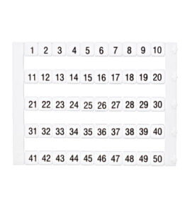 SORKAPOCS JELÖLŐ 1-50 DEKAFIX (50)