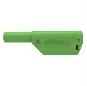 BANÁNDUGÓ SFK 8500 S 1000V 32A ZÖLD Ni/As, CAT II, GS (BIZTONSÁGI)