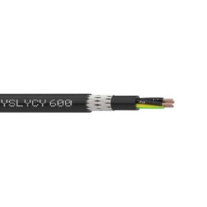 YSLYCY-JZ 3X0,75 mm2 0,6/1kV FEKETE
