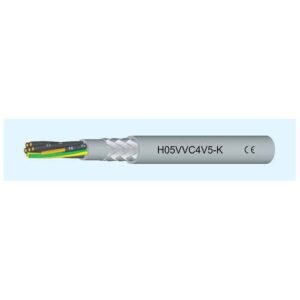 H05VVC4V5-K 4x 2,5 ÁRNY.VEZ. KÁBEL
