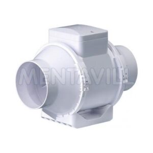 Ventilátor nagyteljesítményű 125mm műanyag