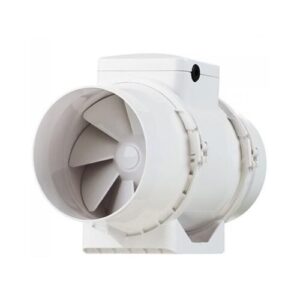 Ventilátor nagyteljesítményű 125mm műanyag