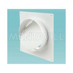 Ventilátor csőtoldó+beép.keret+vcs d125 visszacsapószeleppel