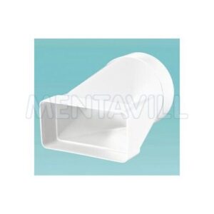Ventilátor cső átalakító 55x110/d100 egyenes