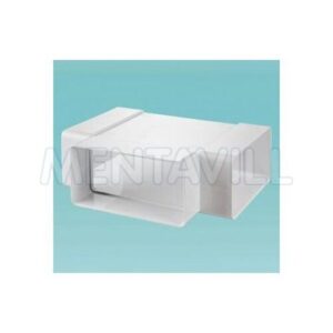 Ventilátor cső T idom 60x204 műanyag