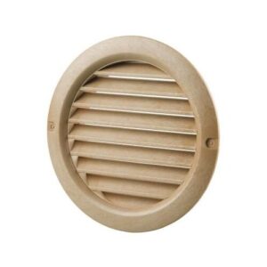 Ventilátor rács kerek 100mm bükk szúnyoghálós