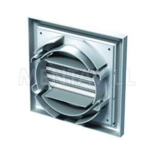 Ventilátor rács 154x154mm/d100/125/55x110 fix