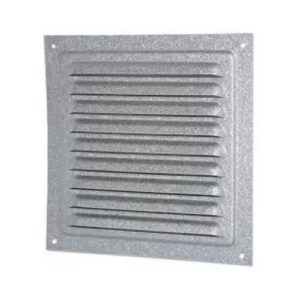 Ventilátor rács 125x125mm fix horg.