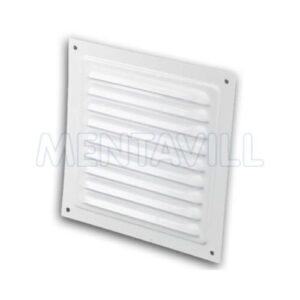 Ventilátor rács 250x250mm fix alu,fehér