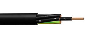 YSLY-JZ 7x 1,5 FEKETE 0,6/1 kV