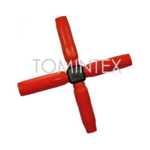 KERESZTKULCS SZIGETELT 1000V 10x13x14x17mm 220x220mm