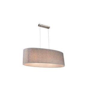Függeszték 3xE27 60W textil szürke