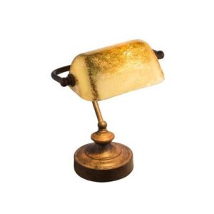 Antique asztali 1×60W E27 rozsdabarna Lxwxh:190x165x240